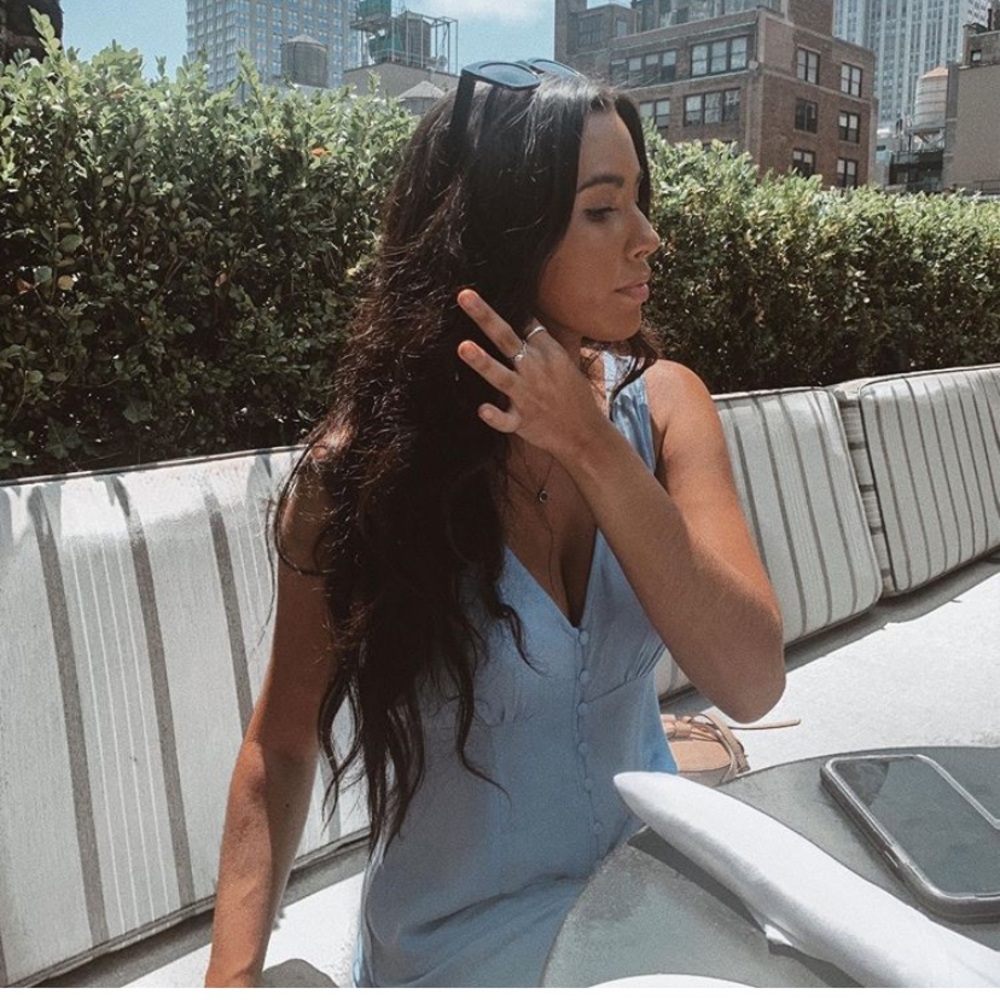 cute blue dress